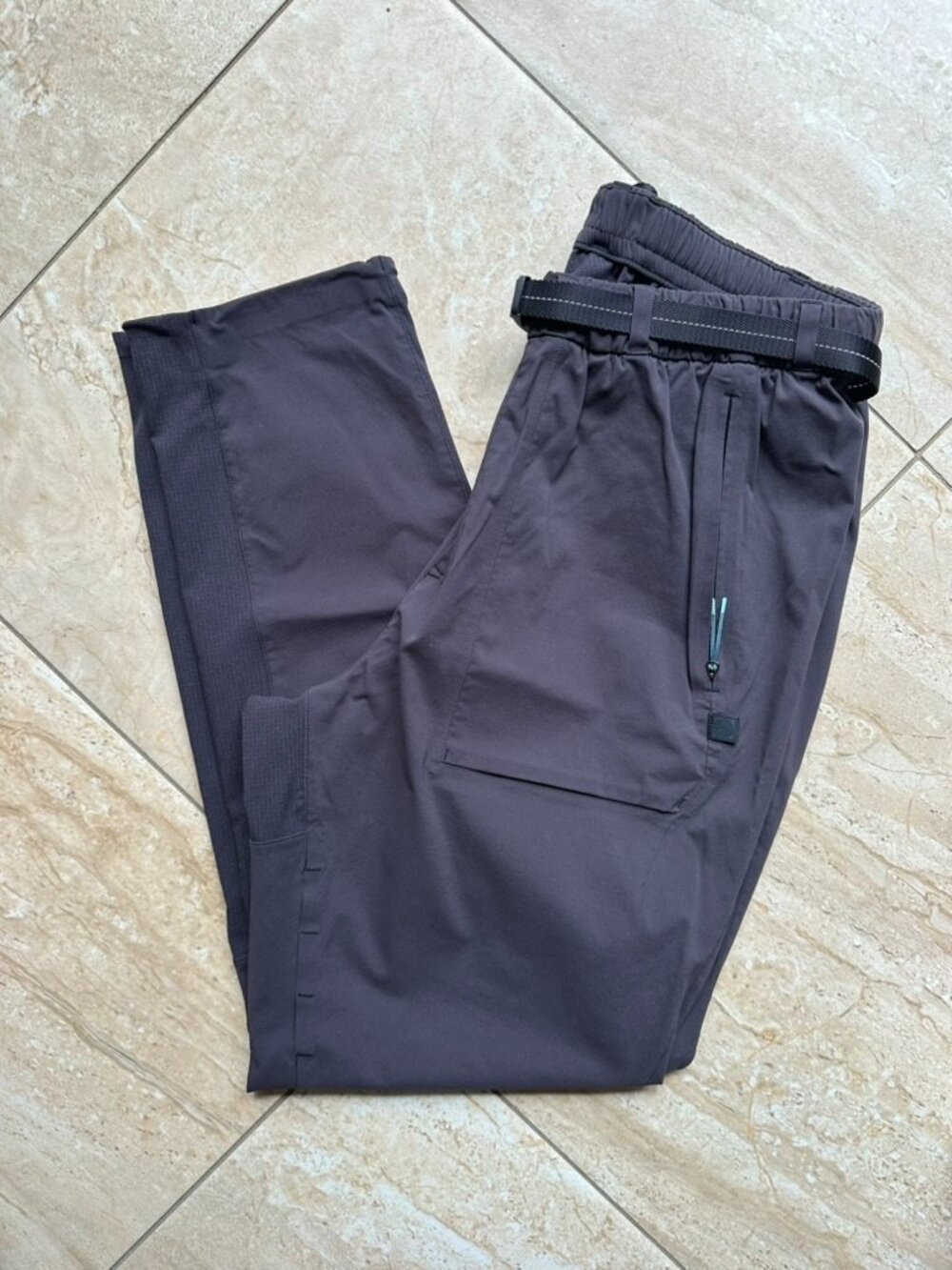 LULULEMON Men's Lab Viha Pants Grey Size 34 MINT LIKE NEW